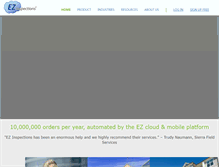 Tablet Screenshot of ezinspections.com